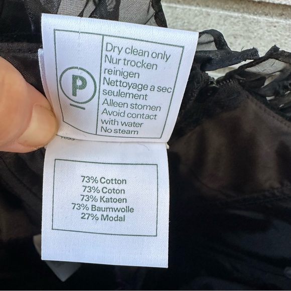 Vintage Laura Ashley Strapless Velvet Taffeta Gown Plum Black US10 - Picture 10 of 14